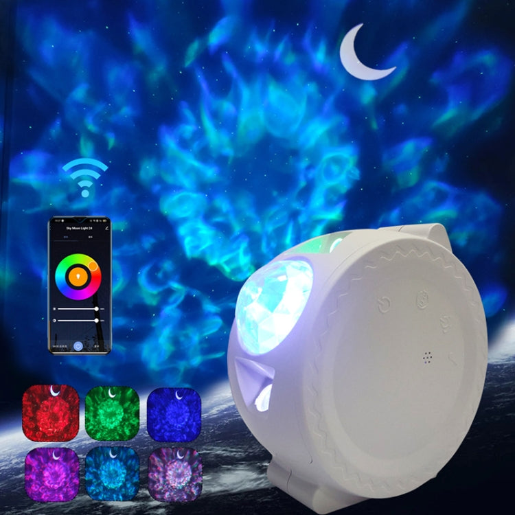 SC511 3 In 1 Watermark Starry Sky Projector Graffiti Smart Atmosphere Night Light, Light color: White WiFi - Night Lights by PMc TechLife | Online Shopping South Africa | PMc TechLife | Buy Now Pay Later Mobicred