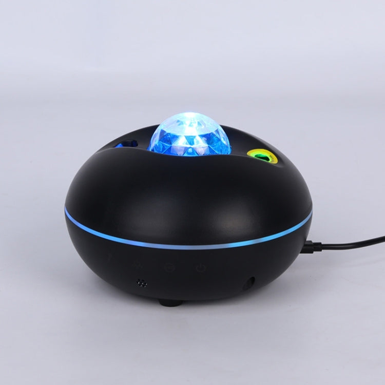 LED Watermark Remote Control Projection Starry Sky Light Laser Projection Light Atmosphere Night Light(Black) - free shipping - PMc TechLife - Order now!
