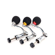 DEUKIO All-Metal EVA Rocker Fishing Reel Rocker Aluminum Alloy Knob For Fish Reel Tackle Accessory, Specification: Medium (Golden)