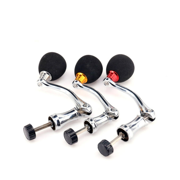DEUKIO All-Metal EVA Rocker Fishing Reel Rocker Aluminum Alloy Knob For Fish Reel Tackle Accessory, Specification: Medium (Golden)