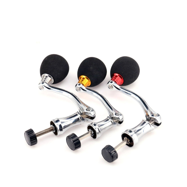 DEUKIO All-Metal EVA Rocker Fishing Reel Rocker Aluminum Alloy Knob For Fish Reel Tackle Accessory, Specification: Medium (Golden)
