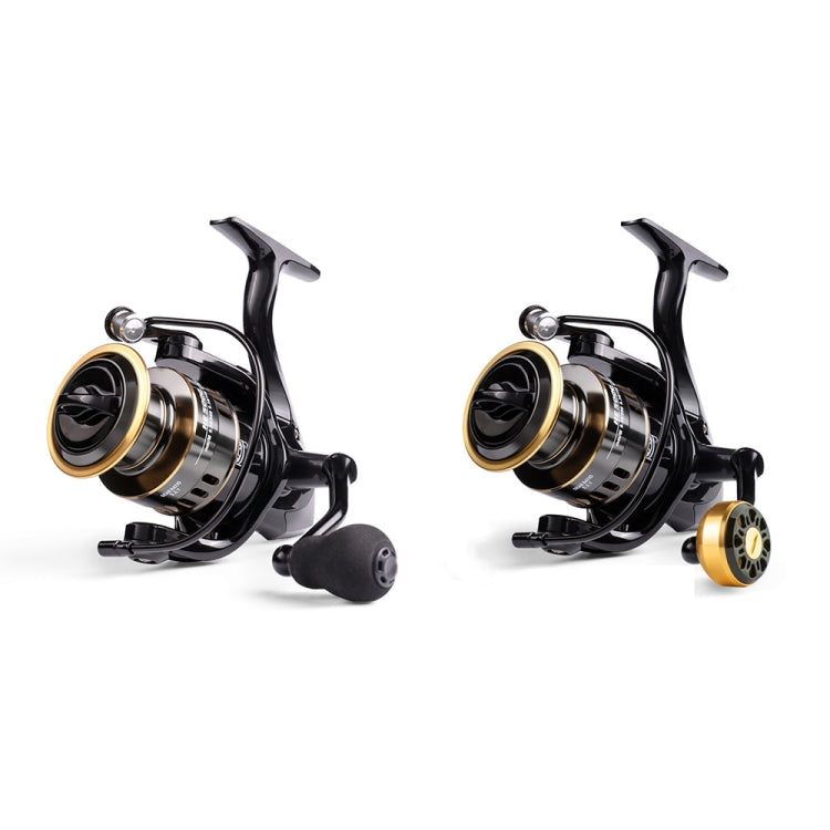 All Metal Rocker Arm Smooth Fishing Reel Spinning Reel, Spec: HE800 (EVA Grip)