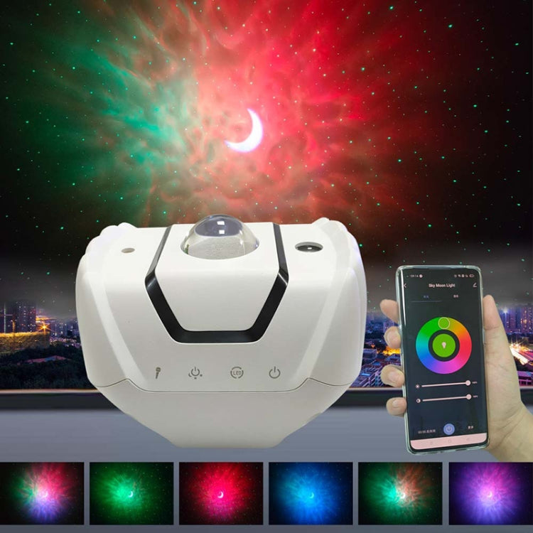 SC523-Z01 Smart Speaker Control Nebula Projector Light Help Sleep Bedroom Children Night Light, Light color: WiFi Intelligent Style - Projection Lamp by PMc TechLife | Online Shopping South Africa | PMc TechLife | Buy Now Pay Later Mobicred