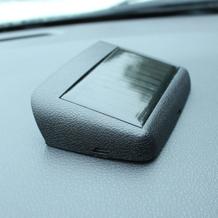 Solar Night Light Car Clock Automotive Electronic Clock Temperature Time+Date+Week+Temperature(Green Light) - Clocks & Car Meters by PMC TechLife | Online Shopping South Africa | PMC TechLife | Buy Now Pay Later Mobicred