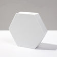 8 PCS Geometric Cube Photo Props Decorative Ornaments Photography Platform, Colour: 13 x 3cm Large White Hexagon - free shipping - PMC TechLife - Order now!