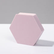 8 PCS Geometric Cube Photo Props Decorative Ornaments Photography Platform, Colour: Large Light Pink Hexagon