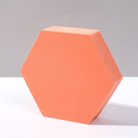 8 PCS Geometric Cube Photo Props Decorative Ornaments Photography Platform, Colour: Large Orange Hexagon - free shipping - PMC Jewellery - Order now!