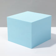 8 PCS Geometric Cube Photo Props Decorative Ornaments Photography Platform, Colour: Large Light Blue Rectangular