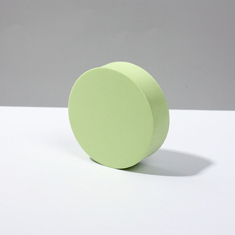 8 PCS Geometric Cube Photo Props Decorative Ornaments Photography Platform, Colour: Small Green Cylinder - free shipping - PMC TechLife - Order now!