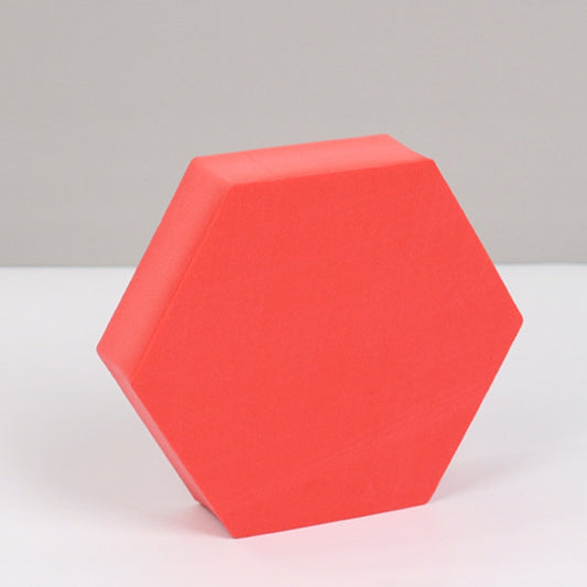 8 PCS Geometric Cube Photo Props Decorative Ornaments Photography Platform, Colour: Large Red Hexagon - free shipping - PMC Jewellery - Order now!