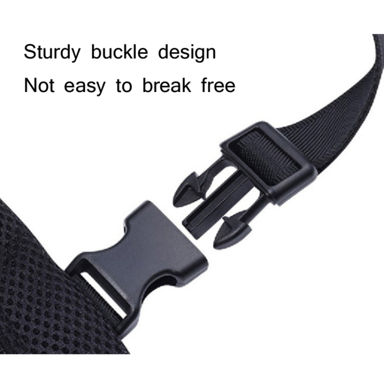 Dog Going Out Foldable On Chest Backpack Pet Carrier Bag, Colour: Blue Denim (Four Seasons)(M) - Pet Bags by PMC TechLife | Online Shopping South Africa | PMC TechLife