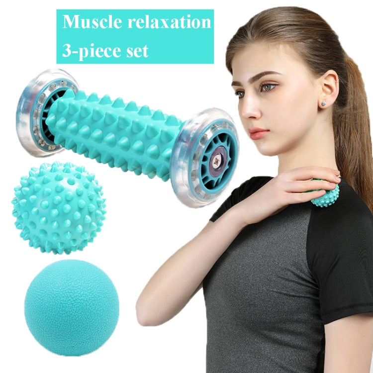 Massage Ball Plantar Fascia Ball Muscle Relaxation Fitness Ball Hand Holding Ball,Style: Set 2