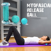 Massage Ball Plantar Fascia Ball Muscle Relaxation Fitness Ball Hand Holding Ball,Style: Set 2