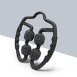 Foam Shaft Muscle Massage Roller Yoga Roller Fitness Supplies(Water-drop Type Classic Black) - free shipping - PMC TechLife - Order now!