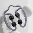 Foam Shaft Muscle Massage Roller Yoga Roller Fitness Supplies(Fish Bones Type Space Gray) - free shipping - PMC TechLife - Order now!
