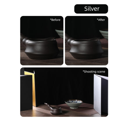 3-in-1 Reflective Board A3 Cardboard Folding Light Diffuser Board (White + Black + Gold) -  by PMC Jewellery | Online Shopping South Africa | PMC Jewellery | Buy Now Pay Later Mobicred