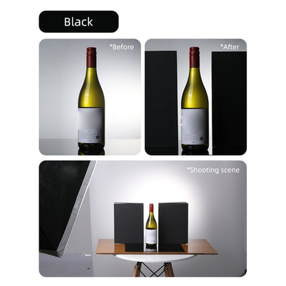 3-in-1 Reflective Board A3 Cardboard Folding Light Diffuser Board (White + Black + Gold) -  by PMC Jewellery | Online Shopping South Africa | PMC Jewellery | Buy Now Pay Later Mobicred
