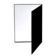 2 PCS 3-in-1 Reflective Board White + Black + Silver A4 Cardboard Folding Light Diffuser Board - free shipping - PMC TechLife - Order now!
