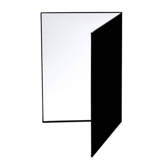 2 PCS 3-in-1 Reflective Board White + Black + Silver A4 Cardboard Folding Light Diffuser Board - free shipping - PMC Jewellery - Order now!