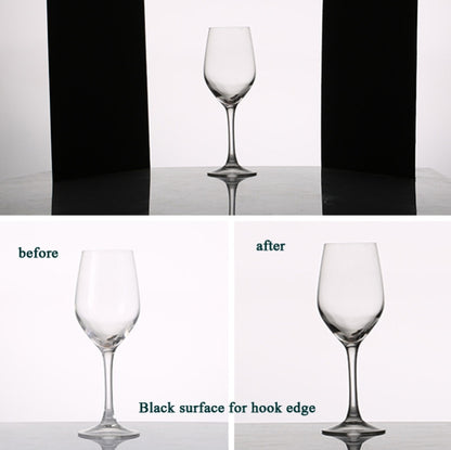 2 PCS 3-in-1 Reflective Board White + Black + Silver A4 Cardboard Folding Light Diffuser Board - free shipping - PMC Jewellery - Order now!