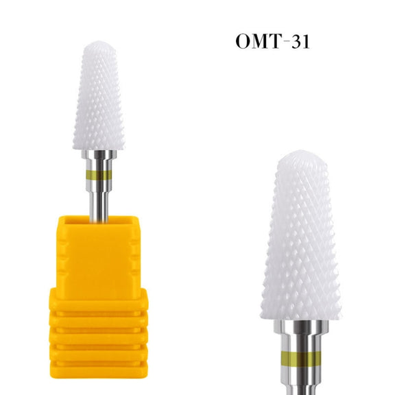 3 PCS Ceramicv Nail Polisher Electric Nail Polisher Accessories(OMT-31)