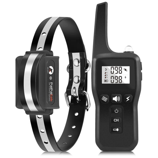 PaiPaitek PD529 Remote Control Dog Training Device Voice Control Anti-Barking Device Dog Training Device(Black) - free shipping - PMC Jewellery - Order now!