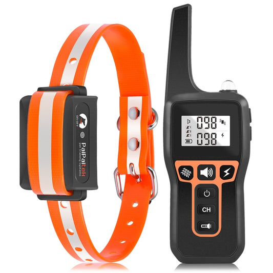 PaiPaitek PD529 Remote Control Dog Training Device Voice Control Anti-Barking Device Dog Training Device(Orange) - free shipping - PMC Jewellery - Order now!