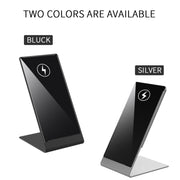 Y13 15W Magnetic Wireless Mobile Phone Holder Charger for iPhone(Silver)