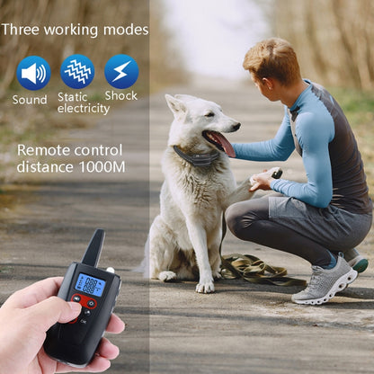 PaiPaitek PD526-3 Anti-Barking Device Dog Electric Shock Collar Training Dog Remote Control Pet Training Equipment - free shipping - PMC Jewellery - Order now!