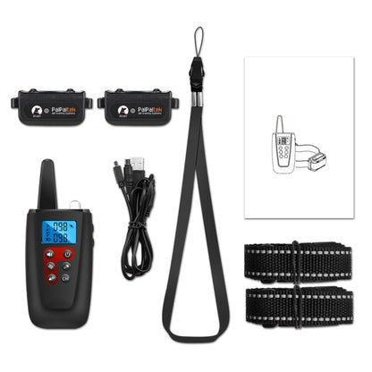 PaiPaitek PD526V-2 1 In 2 100-Speed Sound Vibration Remote Control Training Dog Device Anti-Barking Device Electronic Remote Control Collar - free shipping - PMC Jewellery - Order now!