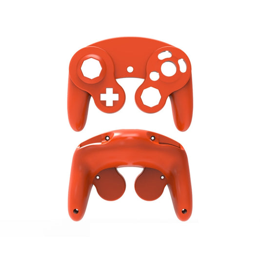 2 PCS Game Single Point Handle Shell Replacement Shell Handle Repair Parts For Nintendo NGC(Orange) - Cases by PMC Jewellery | Online Shopping South Africa | PMC Jewellery | Buy Now Pay Later Mobicred