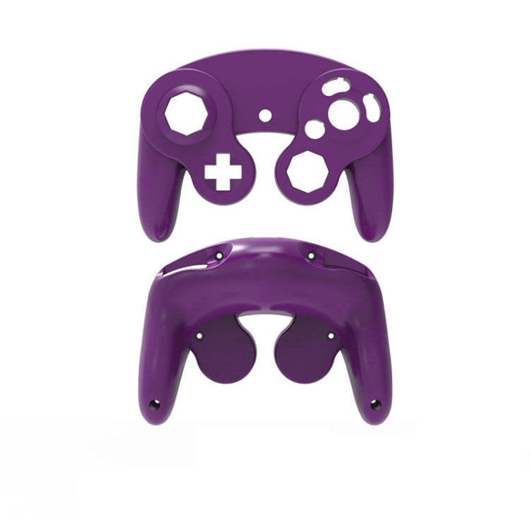 2 PCS Game Single Point Handle Shell Replacement Shell Handle Repair Parts For Nintendo NGC(Purple) - Cases by PMC Jewellery | Online Shopping South Africa | PMC Jewellery | Buy Now Pay Later Mobicred