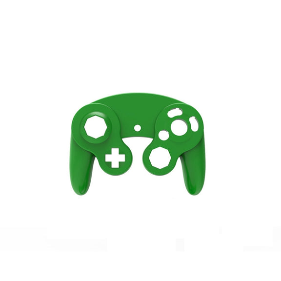 2 PCS Game Single Point Handle Shell Replacement Shell Handle Repair Parts For Nintendo NGC(Green)