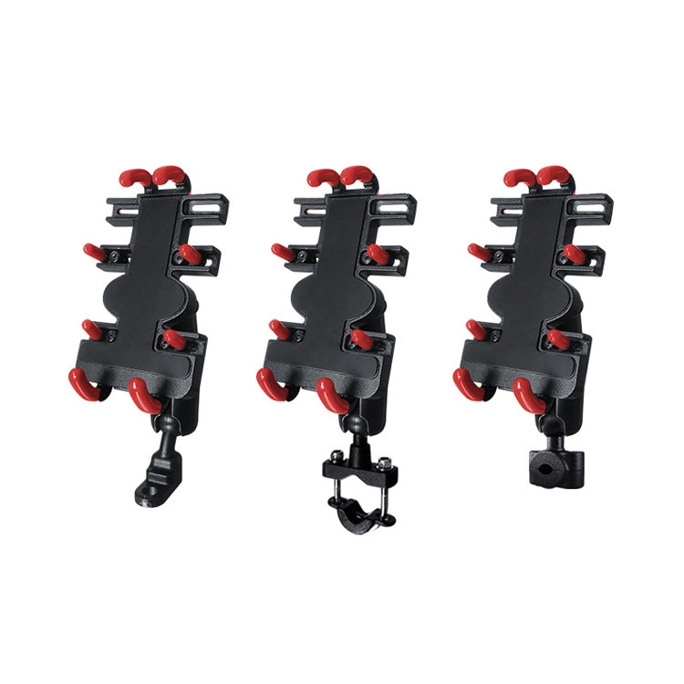 Motorcycle Metal Navigation Mobile Phone Bracket,Style: Handle Installation (Anti-theft) - Holder by PMC TechLife | Online Shopping South Africa | PMC TechLife | Buy Now Pay Later Mobicred