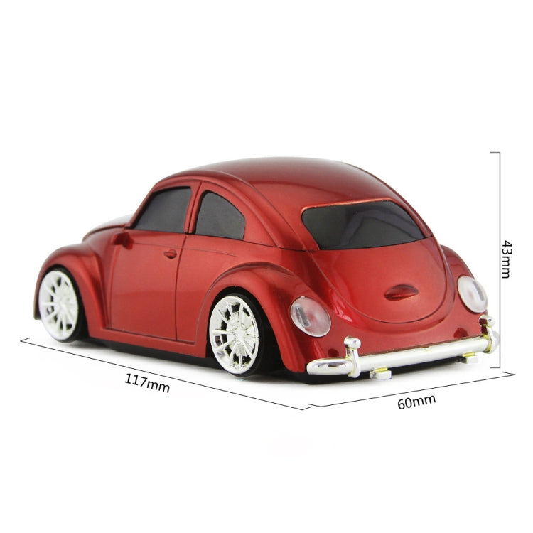 CM0010B 1200 DPI 3-keys Car Shape Wireless Mouse(Black)