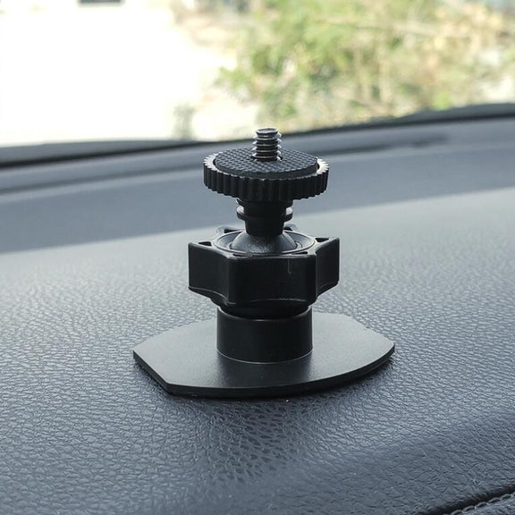 Mini Gimbal Camera Bracket Desktop Mobile Phone Bracket Recorder Car Bracket 1/4 Screw Connector for GoPro