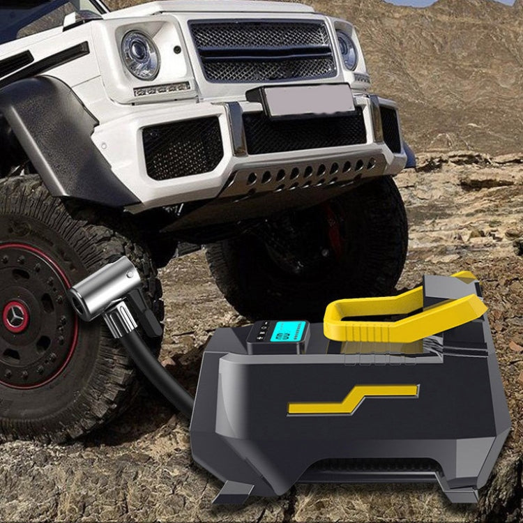 Multifunctional Vehicle-Mounted High-Power Digital Display LED Lighting Air Pump, Specification: Car 12V Digital - Inflatable Pump by PMC TechLife | Online Shopping South Africa | PMC TechLife