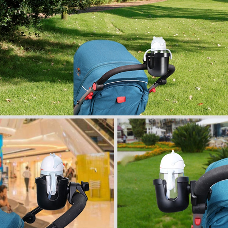 J4037 Baby Stroller Drop Resistant Bottle Holder(Black) - Strollers Accessories by PMC TechLife | Online Shopping South Africa | PMC TechLife