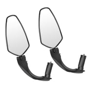 1 Pair WEST BIKING Bicycle Rearview Mirror Adjustable Mirror Mountain Bike Foldable Rearview Mirror(Long)