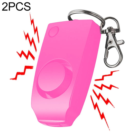 YY701 2 PCS Women Personal Safety Protection Alarm Emergency Alarm For The Elderly & Children(Pink) - Anti-lost Alarm by PMC Jewellery | Online Shopping South Africa | PMC Jewellery | Buy Now Pay Later Mobicred