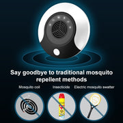 SYK-1813 Ultrasonic Insect Repellent High-Power Household Mosquito Repellent US Plug(Black)