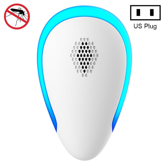 Dual-frequency Ultrasonic Mosquito Repellent Household Insect Repellent for Pregnant Women and Children, Product specifications: US Plug(White)
