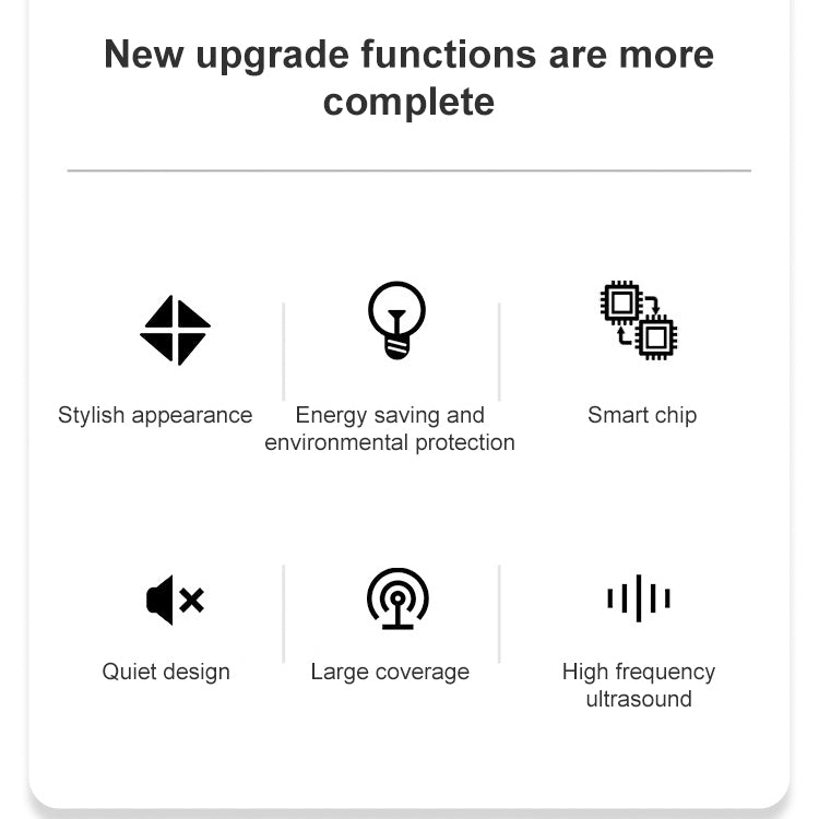 Dual-frequency Ultrasonic Mosquito Repellent Household Insect Repellent for Pregnant Women and Children, Product specifications: EU Plug(White) - Repellents by PMC TechLife | Online Shopping South Africa | PMC TechLife | Buy Now Pay Later Mobicred