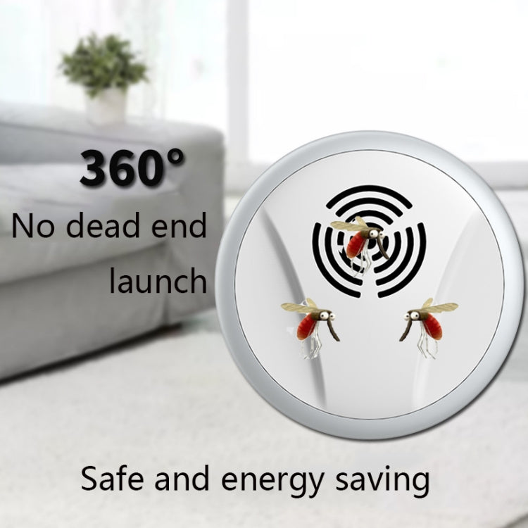 Ultrasonic Mouse Repeller Mute Noise Reduction Mosquito Killer(US Plug)