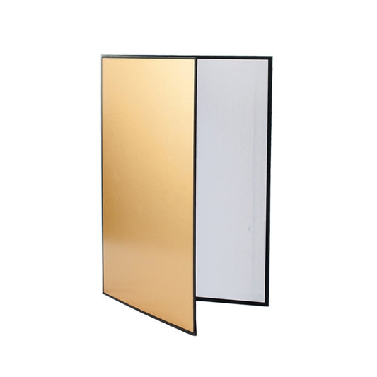 2 PCS Photography Folded Thickening A4 Cardboard Folding Light Diffuser Board(Gold) - free shipping - PMC Jewellery - Order now!