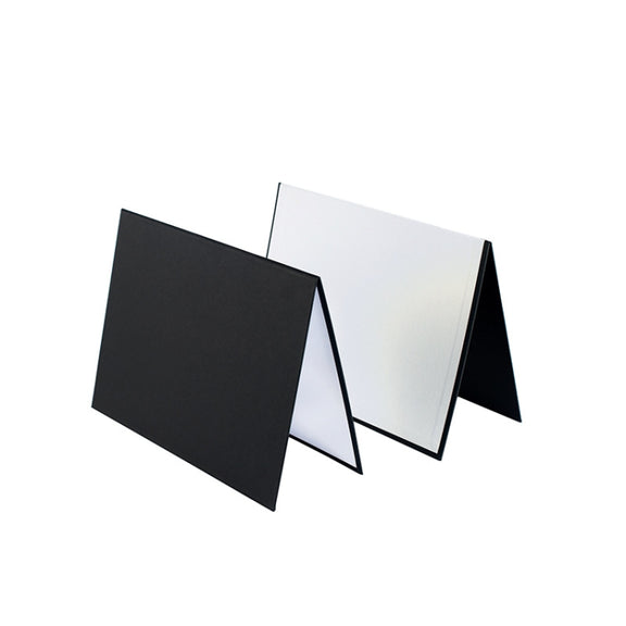 2 PCS Photography Folded Thickening A4 Cardboard Folding Light Diffuser Board(Gold)
