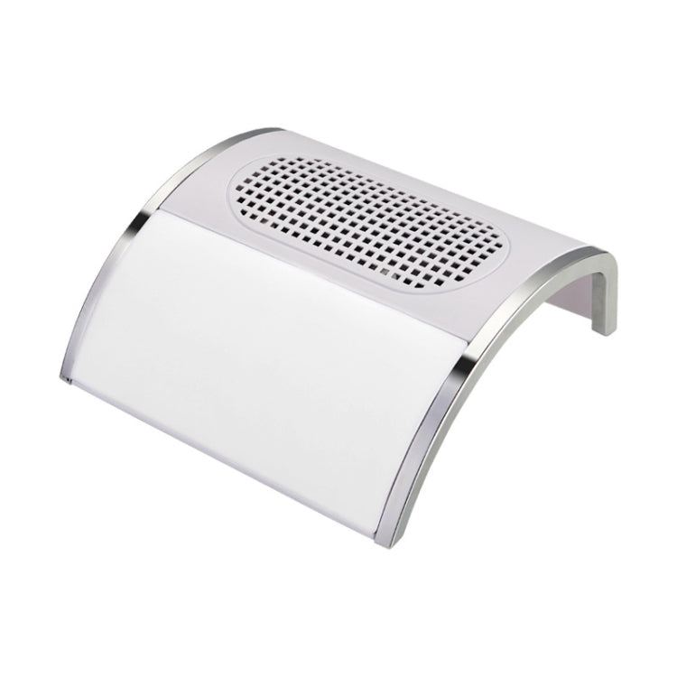 80W Nail Vacuum Cleaner Desktop Fan Vacuum Cleaner,EU Plug(White) - Nail Art Equipment by PMC TechLife | Online Shopping South Africa | PMC TechLife