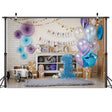 2.1m X 1.5m One Year Old Birthday Photography Background Party Decoration Hanging Cloth(523) - Birthday Party by PMC TechLife | Online Shopping South Africa | PMC TechLife | Buy Now Pay Later Mobicred