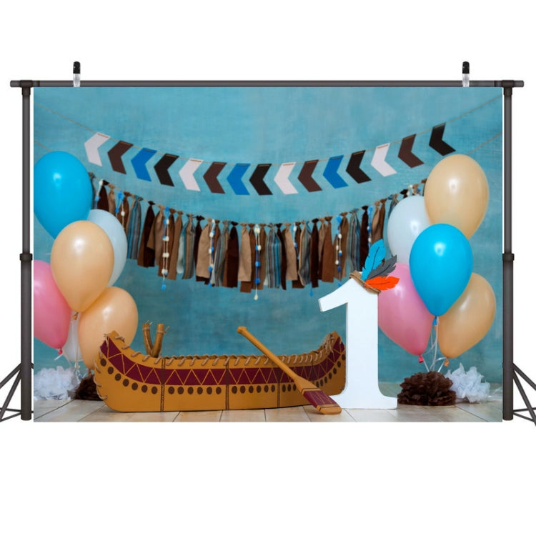 2.1m X 1.5m One Year Old Birthday Photography Background Party Decoration Hanging Cloth(573) - Birthday Party by PMC TechLife | Online Shopping South Africa | PMC TechLife | Buy Now Pay Later Mobicred