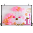 2.1m X 1.5m One Year Old Birthday Photography Background Party Decoration Hanging Cloth(584) - Birthday Party by PMC TechLife | Online Shopping South Africa | PMC TechLife | Buy Now Pay Later Mobicred